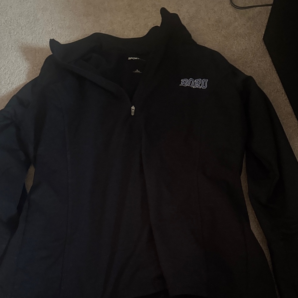 Sport-Tek Women's Black Full-Zip Hoodie